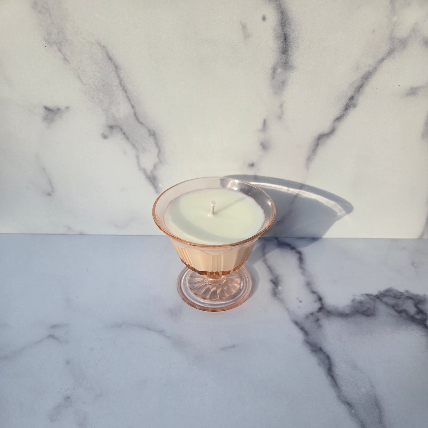 Anchor Hocking Pink Colonial Sherbet 1934-1936