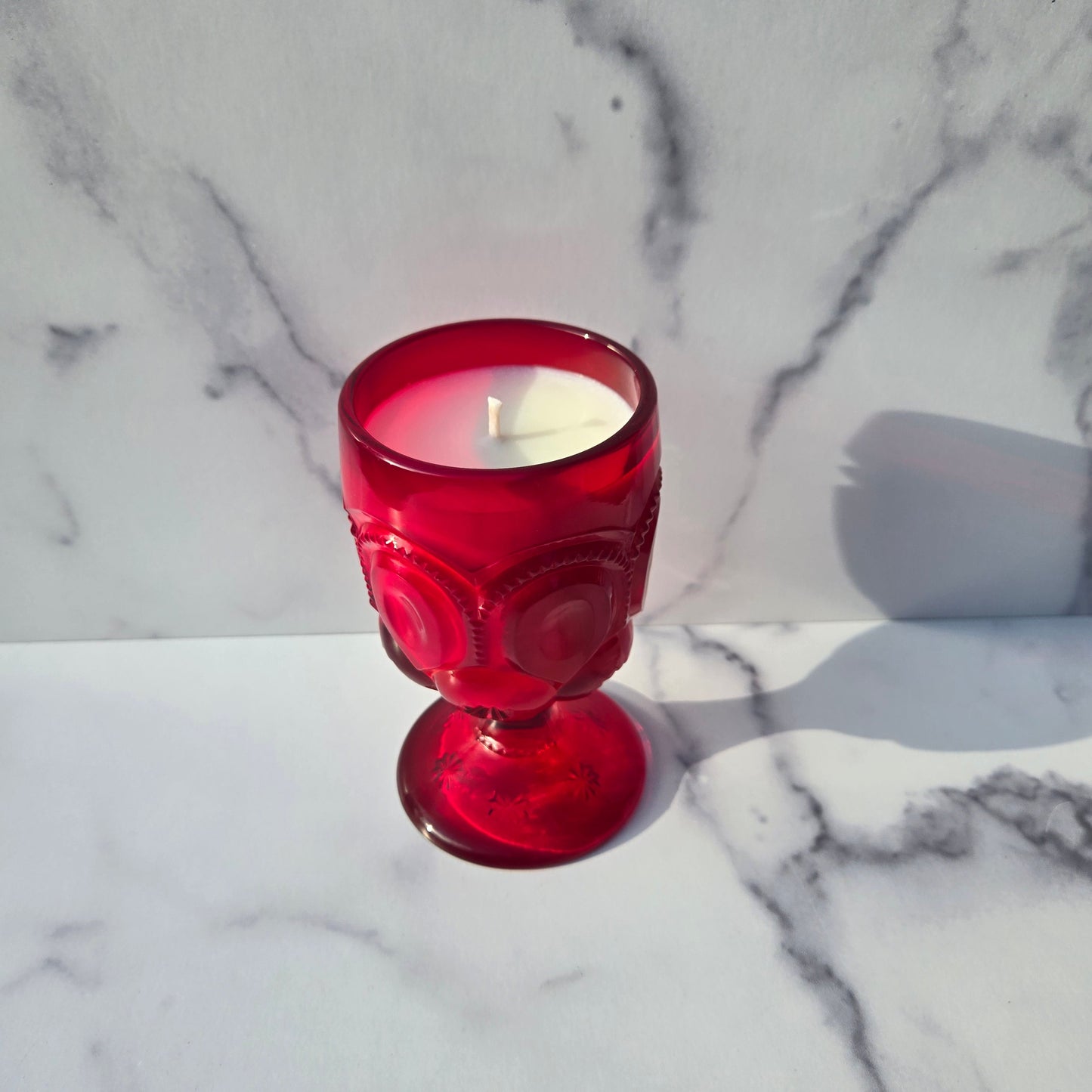 Smith Red Moon and Stars Goblet 1960s