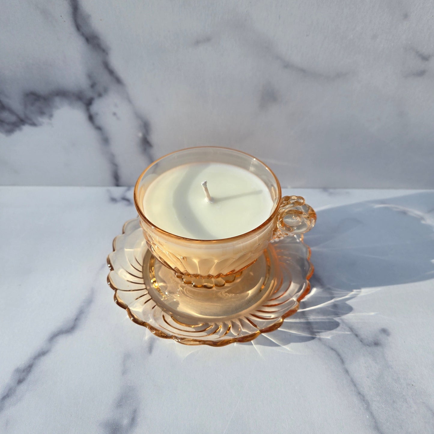 Cambridge Mocha Caprice Cup and Saucer 1936-1943