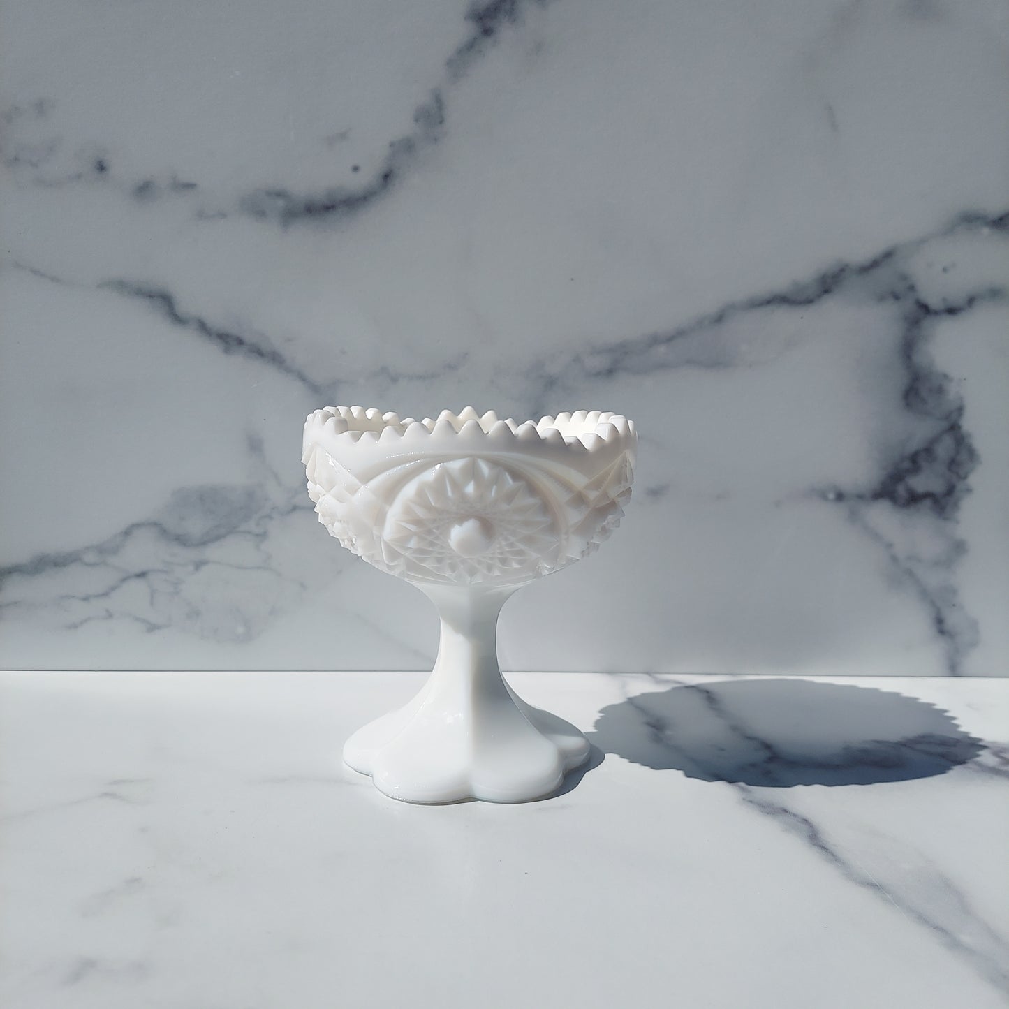 Kemple Milk Glass Martec Jelly 1950s