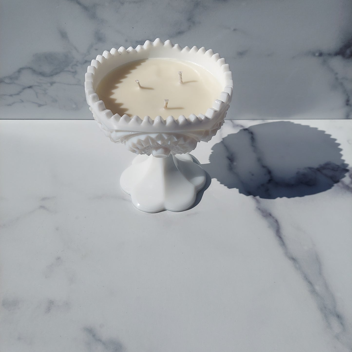 Kemple Milk Glass Martec Jelly 1950s