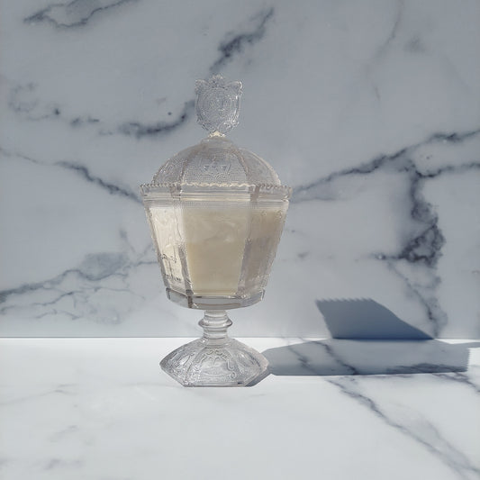 Imperial Clear Zodiac Compote 1969