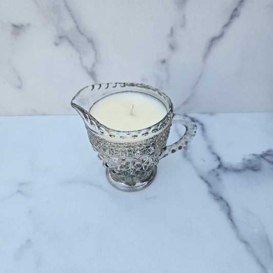 Anchor Hocking Smoke Wexford Creamer 1960s