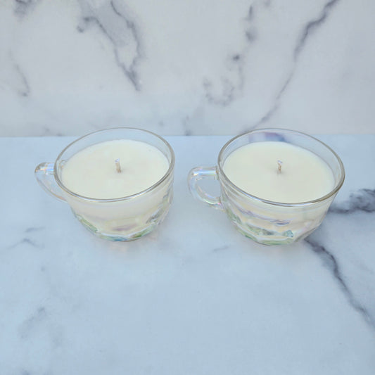 Federal Iridescent Colonial Punch Cup 1960s