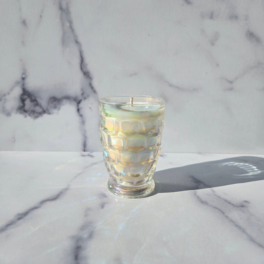 Federal Iridescent Colonial Tumbler 1960s