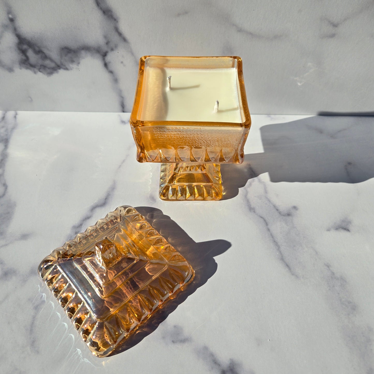 Jeannette Marigold Small Wedding Box 1960s