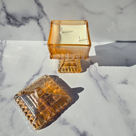 Jeannette Marigold Small Wedding Box 1960s