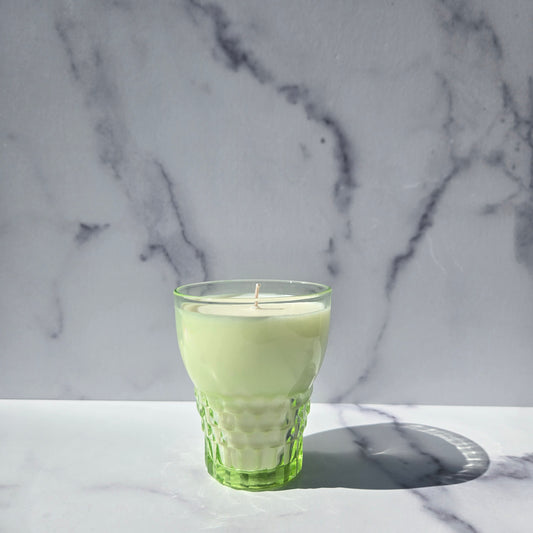 Anchor Hocking Green Windsor Tumbler 1940s