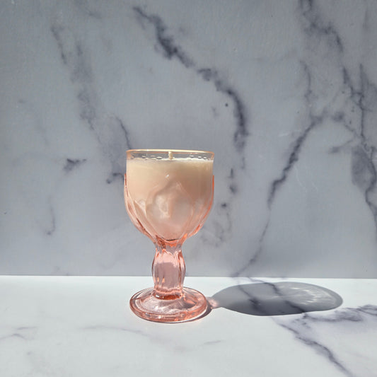 Tiffin Cabaret Pink Goblet 1975-1979