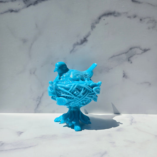Portieux Vallerystahl Opaline Robin On Nest 1930s