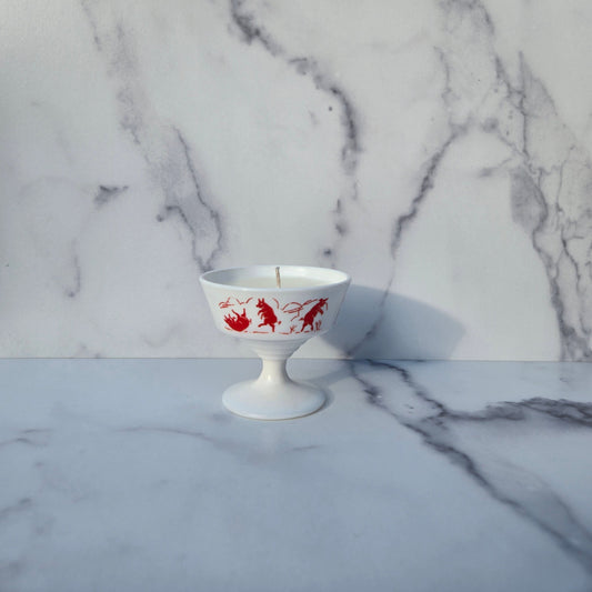 Hazel Atlas Red Pigs Sherbet 1940s