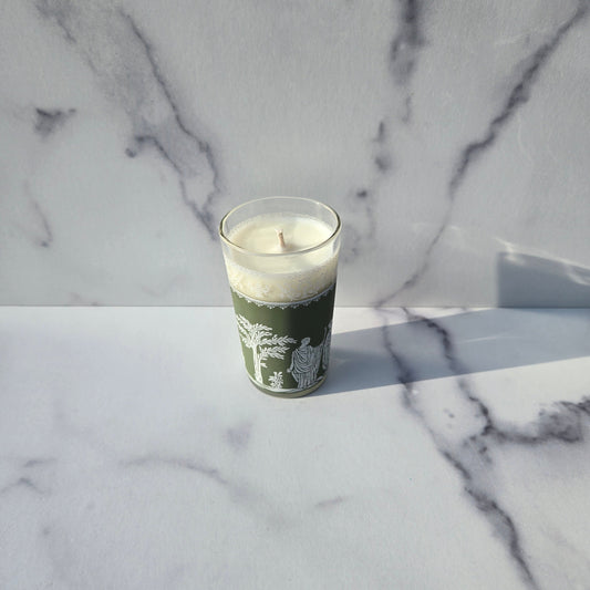 Jeannette Green Hellenic Juice Glass 1960s
