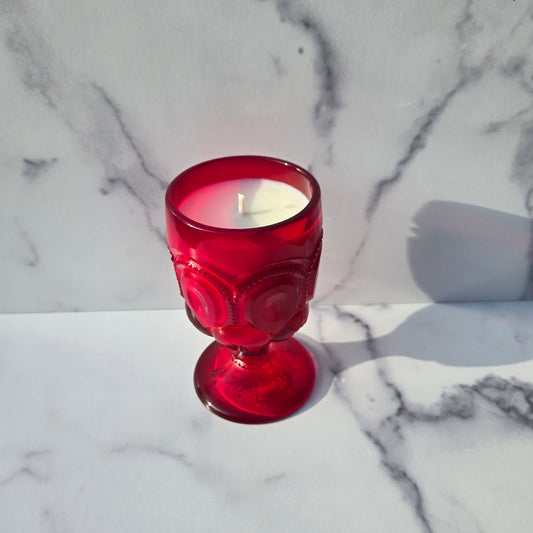 Smith Red Moon and Stars Goblet 1960s