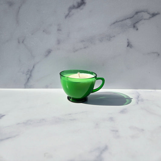 Anchor Hocking Forest Green Punch Cup 1957-1965