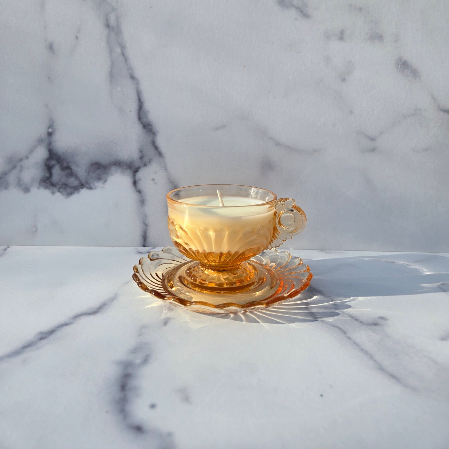 Cambridge Mocha Caprice Cup and Saucer 1936-1943