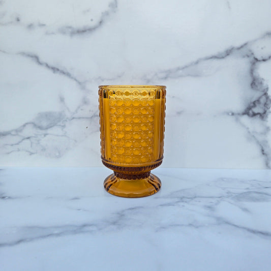 Richards and Hartley Amber Three Panel Spooner 1885