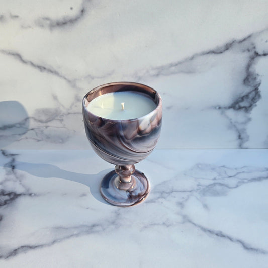 Imperial Purple Slag Hoffman House Goblet 1962-1967